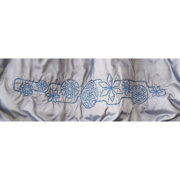 The North Face Blue Padded Puffer Full-Zip Jacket Women's Large - Picture 6 of 7